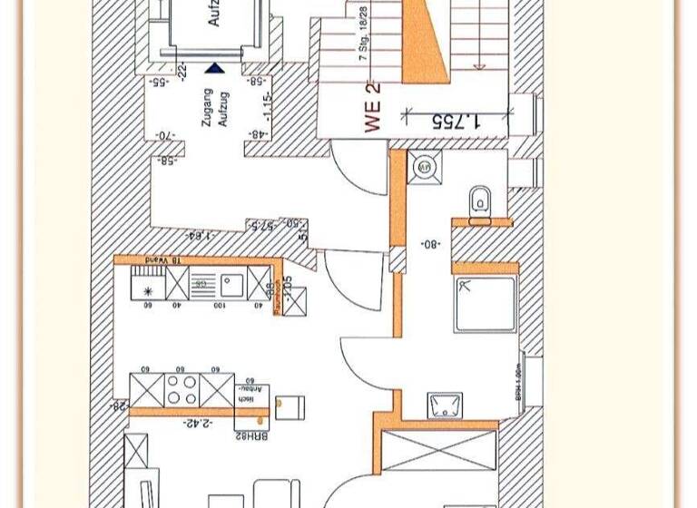 Wohnung zur Miete 390 € 2 Zimmer 49 m² 1. Geschoss frei ab sofort Markt 4 Schleiz 07907