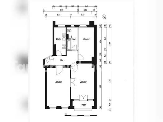 Wohnung zur Miete Tauschwohnung 700 € 3 Zimmer 80 m² 4. Geschoss Alt-Treptow Berlin 12435