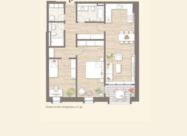 Wohnung zur Miete 1.630 € 3 Zimmer 90,7 m² 2. Geschoss frei ab sofort Bamberg 96049