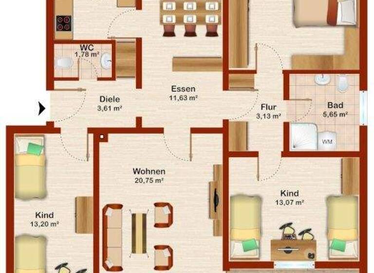 Wohnung zum Kauf 248.000 € 4,5 Zimmer 97,9 m² 2. Geschoss Straubing 94315