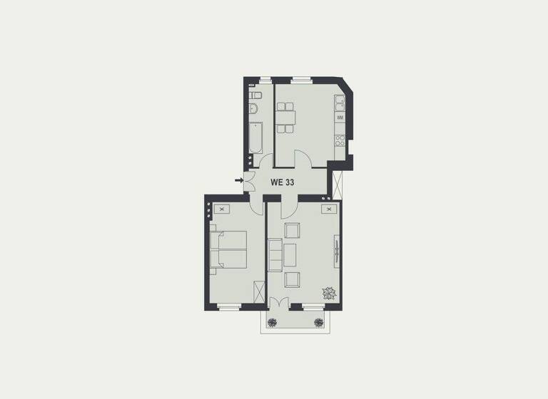 Wohnung zum Kauf 261.000 € 2 Zimmer 68,1 m² 4. Geschoss Sophie-Charlotten-Straße 46 Charlottenburg Berlin 14059