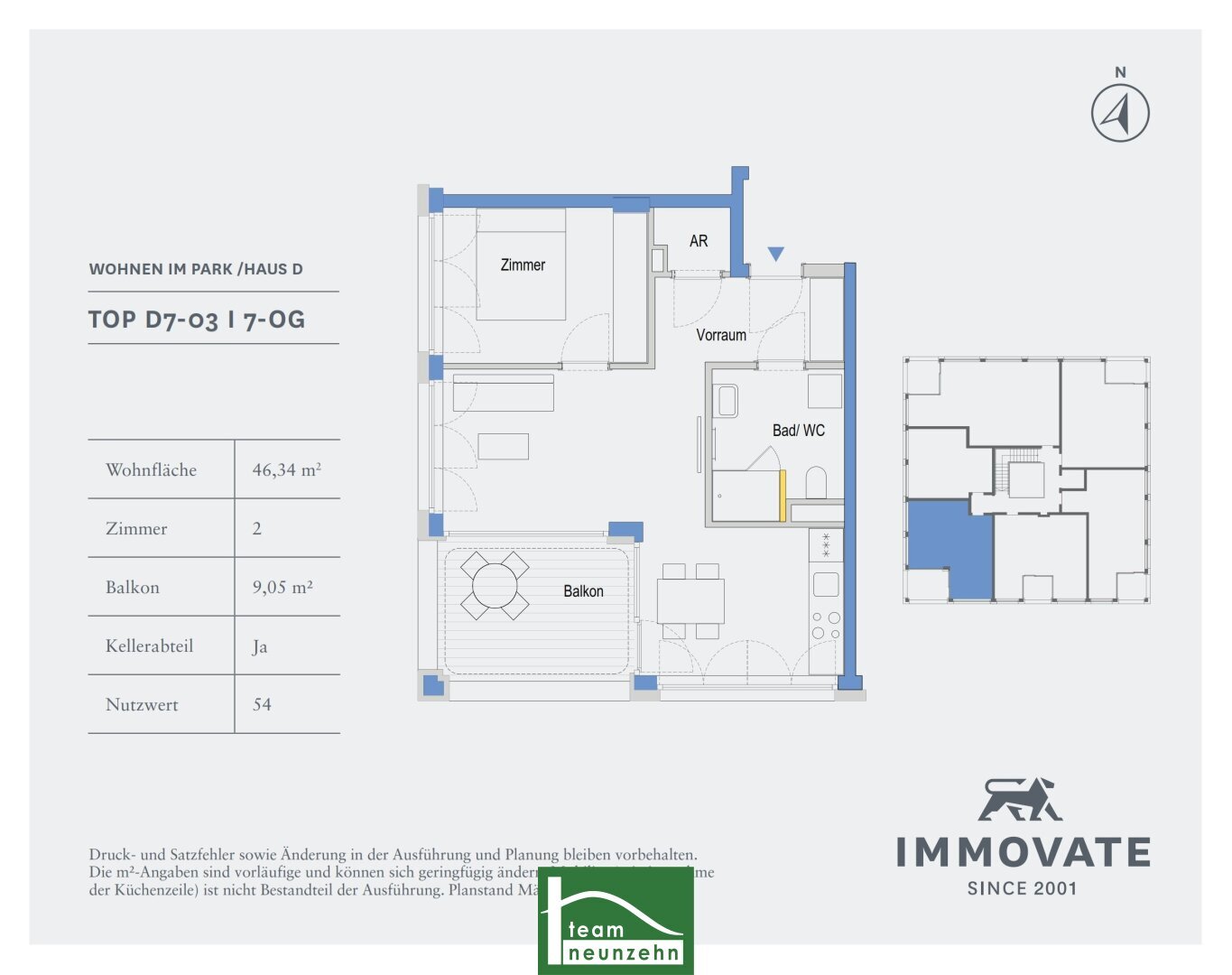 Wohnung zur Miete 454 € 2 Zimmer 46,3 m²<br/>Wohnfläche 7.<br/>Geschoss Kasernstraße 30 Jakomini Graz 8010