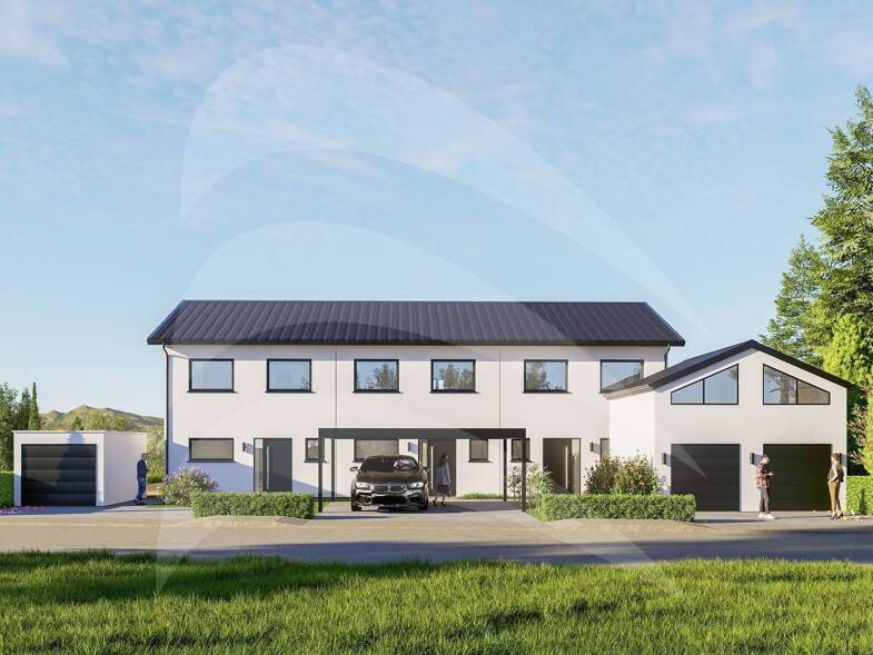 Reihenendhaus zum Kauf provisionsfrei 499.900 € 4 Zimmer 121,6 m² 375 m² Grundstück Hochring 59 Denkhof Büchlberg 94124