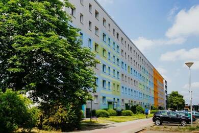 Wohnung zur Miete 343 € 3 Zimmer 57,2 m² 4. Geschoss frei ab 01.08.2025 Zielona-Gora-Straße 7 Sachsendorf Cottbus 03048