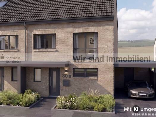 Doppelhaushälfte zum Kauf - Erstbezug 477.500 € 4 Zimmer 128,2 m² 246 m² Grundstück Oesede Georgsmarienhütte 49124