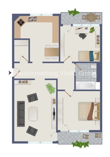 Wohnung zum Kauf 139.000 € 3 Zimmer 77,5 m² Malstatter Straße Saarbrücken 66117