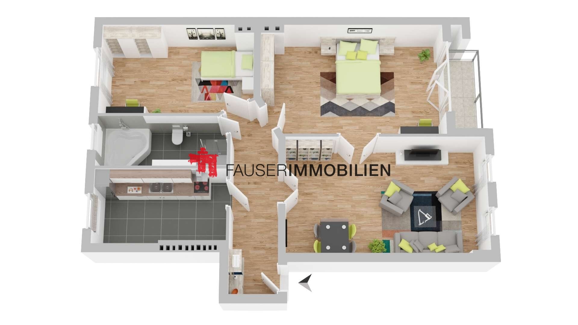 Wohnung zum Kauf 499.500 € 3 Zimmer 89,6 m²<br/>Wohnfläche 2.<br/>Geschoss Steglitz Berlin-Steglitz 12163