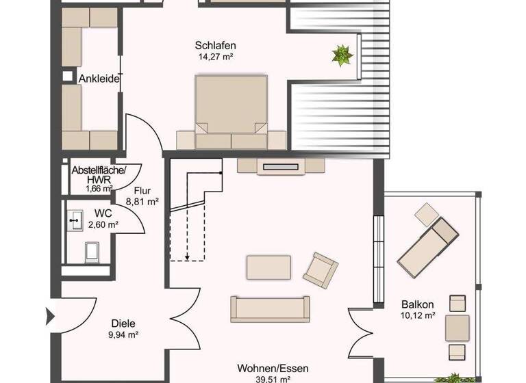 Wohnung zum Kauf 970.000 € 4 Zimmer 154 m² 4. Geschoss Egmating 85658