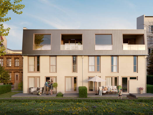 Terrassenwohnung zur Miete - Erstbezug 3.075 € 4 Zimmer 123 m² frei ab sofort Weißensee Berlin 13088