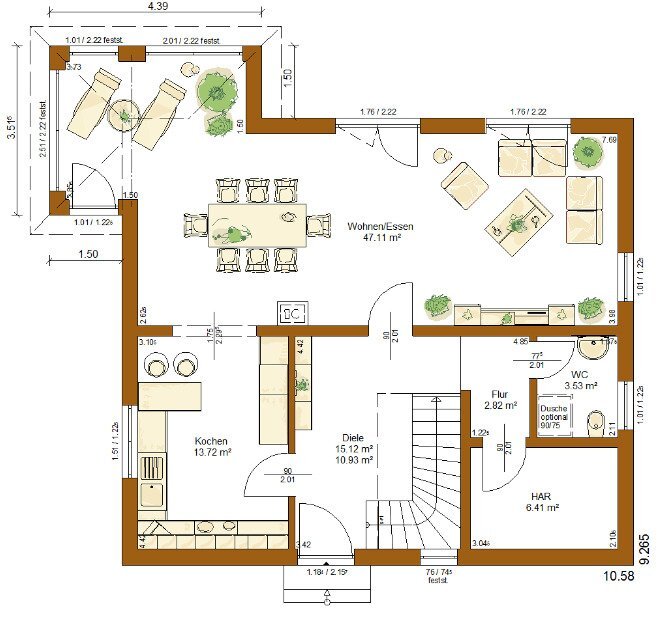 Villa zum Kauf provisionsfrei 638.222 € 5 Zimmer 160 m²<br/>Wohnfläche 700 m²<br/>Grundstück Schönwalde-Dorf Schönwalde-Glien 14621