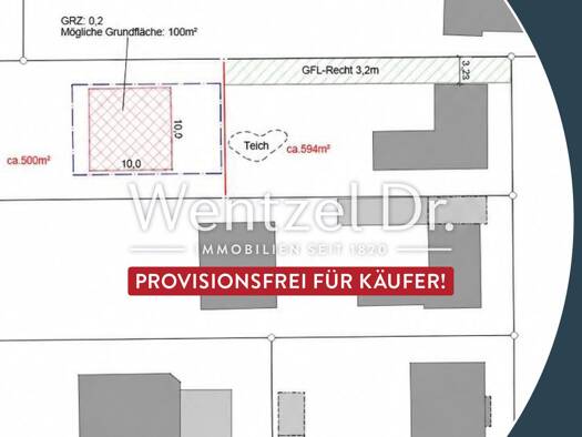 Grundstück zum Kauf provisionsfrei 199.000 € 500 m² Grundstück Glinde 21509