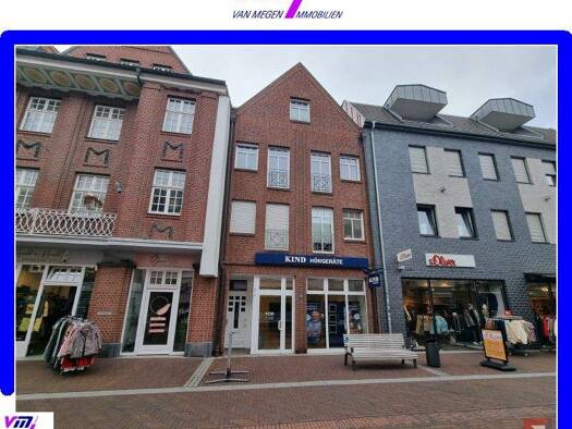 Wohnung zur Miete 669 € 2 Zimmer 72 m² 3. Geschoss Kevelaer 47623