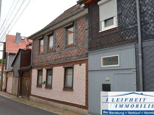 Einfamilienhaus zum Kauf provisionsfrei 26.000 € 4 Zimmer 90 m² 106 m² Grundstück Oberdorla Vogtei 99986