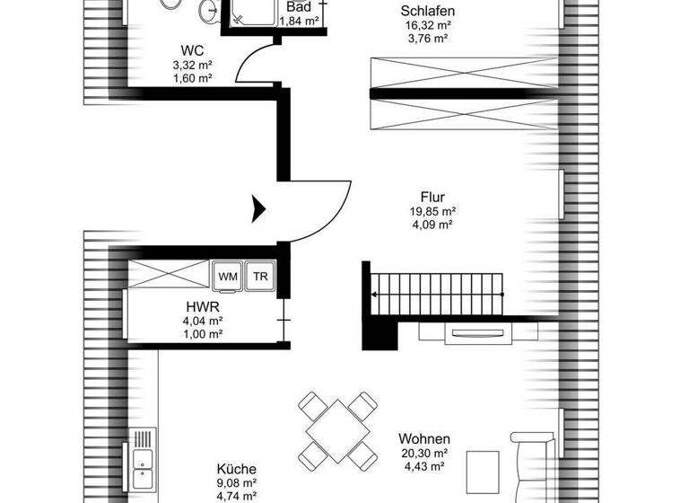 Maisonette zum Kauf 427.000 € 4 Zimmer 114,6 m² Kriegshaber Augsburg 86156