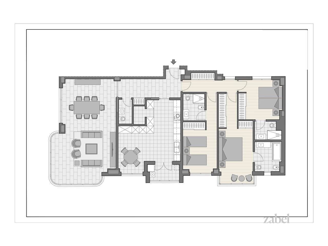 Wohnung zum Kauf provisionsfrei 2.150.000 € 7 Zimmer 207 m²<br/>Wohnfläche Valencia 46004