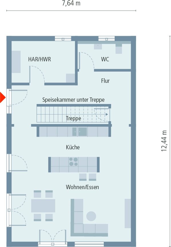 Doppelhaushälfte zum Kauf provisionsfrei 578.000 € 4 Zimmer 156,1 m²<br/>Wohnfläche 260 m²<br/>Grundstück Regglisweiler Dietenheim 89165