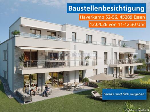 Wohnung zum Kauf - Erstbezug 685.000 € 4 Zimmer 127 m² EG Burgaltendorf Essen / Burgaltendorf 45289