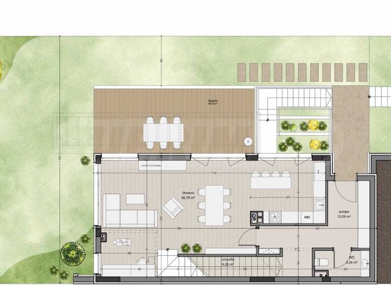 Reihenmittelhaus zum Kauf 945.000 € 4 Zimmer 270 m² German