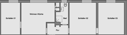 Wohnung zur Miete 358 € 3 Zimmer 58,8 m²<br/>Wohnfläche 1.<br/>Geschoss 01.03.2025<br/>Verfügbarkeit Am Röttchen 8 Dülken - Nord Viersen 41751