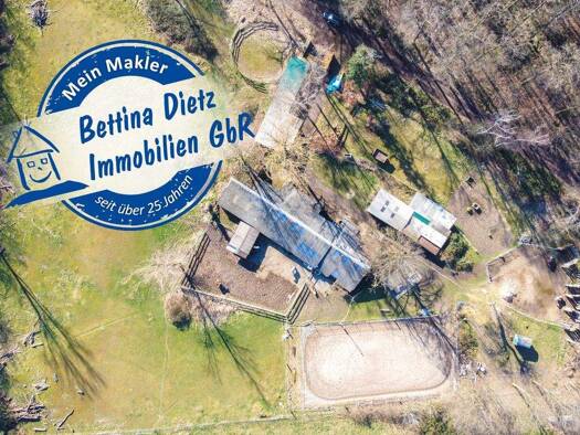 Reiterhof zur Miete provisionsfrei 1.300 € 15.271 m² Grundstück Froschhausen Seligenstadt 63500