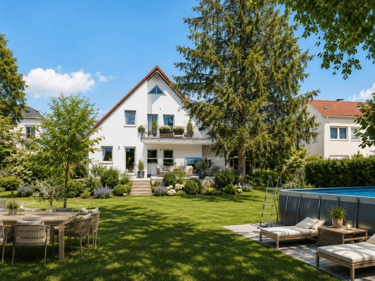 Einfamilienhaus zum Kauf 1.100.000 € 5 Zimmer 150 m² 1.250 m² Grundstück Nordenstadt Nordenstadt 65205