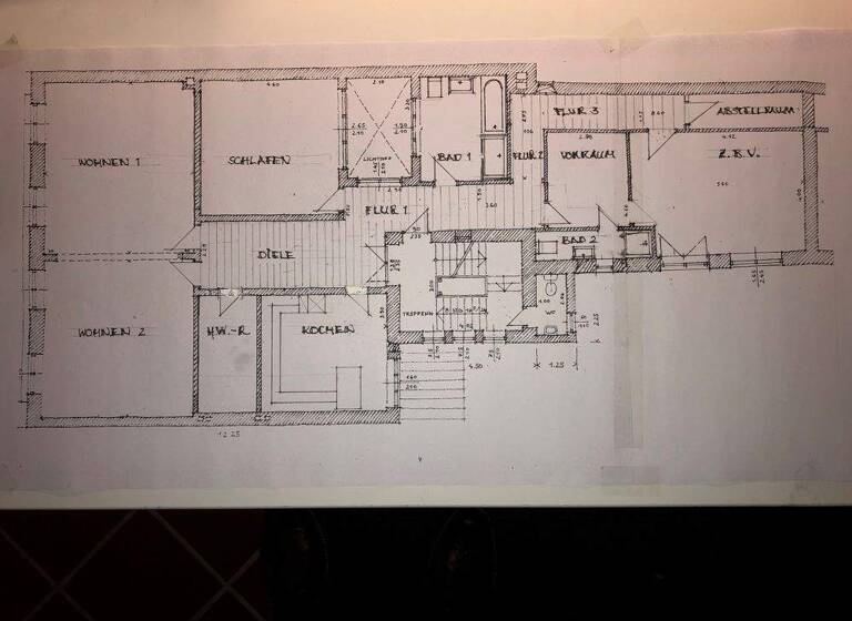 Wohnung zur Miete 1.350 € 3 Zimmer 174,4 m² 1. Geschoss frei ab sofort Große Straße 30 VH Altstadt Flensburg 24937