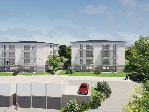 Wohnung zum Kauf - Erstbezug provisionsfrei 299.999 € 3 Zimmer 75 m² 4. Geschoss frei ab sofort Mozartstraße 32 Ebern 96106