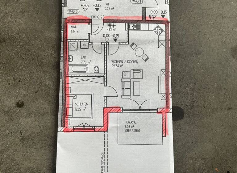Wohnung zur Miete 720 € 2 Zimmer 60 m²<br/>Wohnfläche EG<br/>Geschoss 01.09.2025<br/>Verfügbarkeit Mühldorf Mühldorf a.Inn 84453