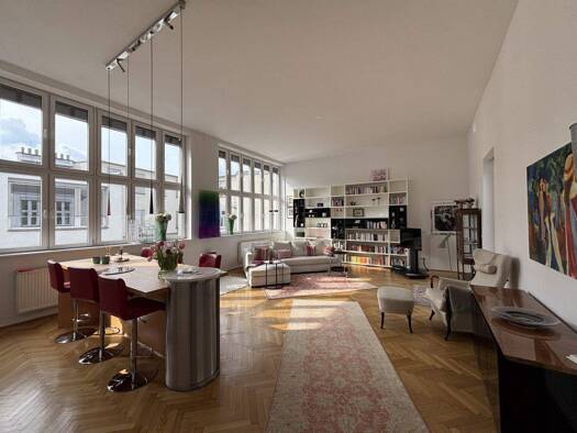 Terrassenwohnung zur Miete 2.305 € 2 Zimmer Wien 1040