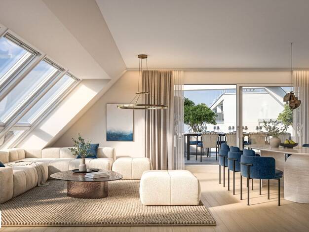 Wohnung zum Kauf - Erstbezug 999.700 € 4 Zimmer 117,7 m² Am Spitz 5 Wien 1210