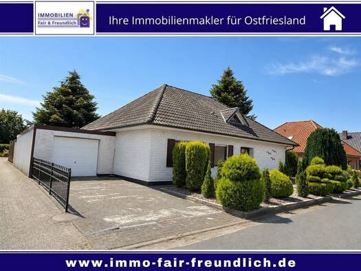 Bungalow zum Kauf 339.000 € 3 Zimmer 115 m² 585 m² Grundstück frei ab sofort Hesel Hesel 26835