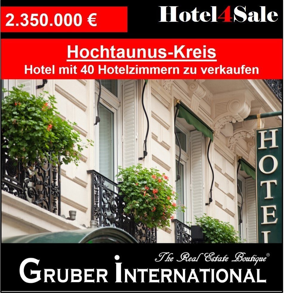 Hotel zum Kauf 2.350.000 € 1 Zimmer 500 m²<br/>Gastrofläche 1.900 m²<br/>Grundstück Wahlbezirk 09 Bad Homburg 61348