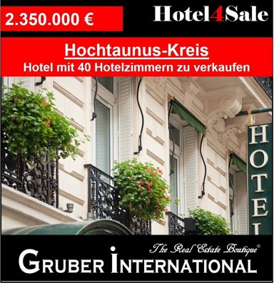 Hotel zum Kauf 2.350.000 € 1 Zimmer 500 m² Gastrofläche 1.900 m² Grundstück Wahlbezirk 09 Bad Homburg 61348