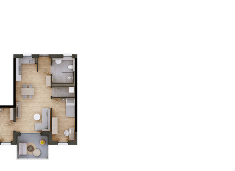 Wohnung zum Kauf 334.900 € 3 Zimmer 71,6 m²<br/>Wohnfläche EG<br/>Geschoss Landau Landau an der Isar 94405