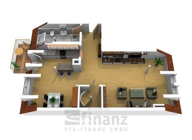 Wohnung zum Kauf 125.000 € 2 Zimmer 81 m² Altendorf Chemnitz 09113