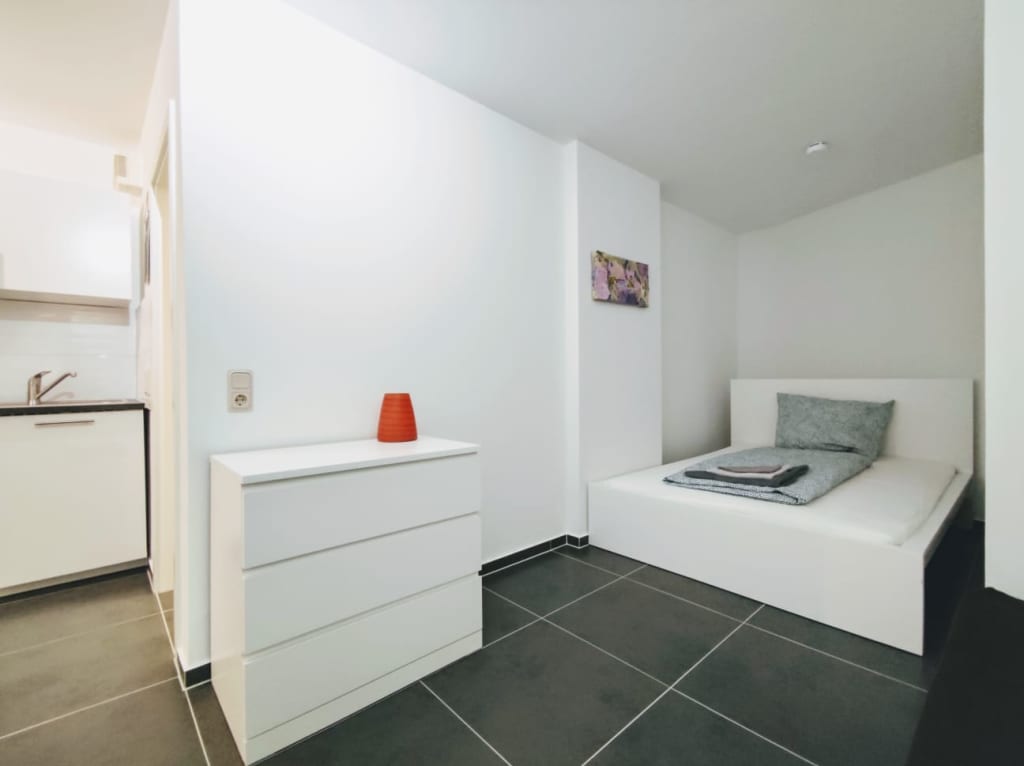 Wohnung zur Miete Wohnen auf Zeit 927 € 1 Zimmer 25 m²<br/>Wohnfläche 01.04.2025<br/>Verfügbarkeit Schwanenwall City - Ost Dortmund 44135