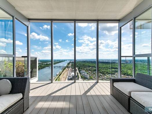 Maisonette zum Kauf 2.990.000 € 4 Zimmer 203,8 m² 40. Geschoss Wehlistraße Leopoldstadt 1020