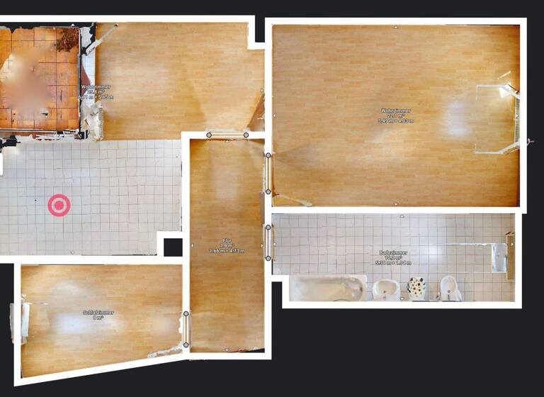 Wohnung zur Miete 386 € 2,5 Zimmer 72 m² 4. Geschoss Bergstraße 58 Schloßchemnitz Chemnitz 09113