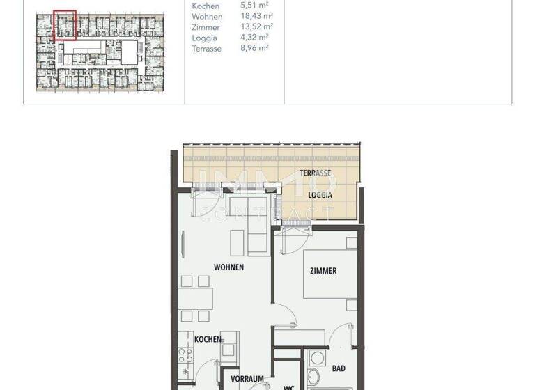 Wohnung zum Kauf - Erstbezug provisionsfrei 274.955 € 2 Zimmer 47,6 m² frei ab sofort Wien 1210