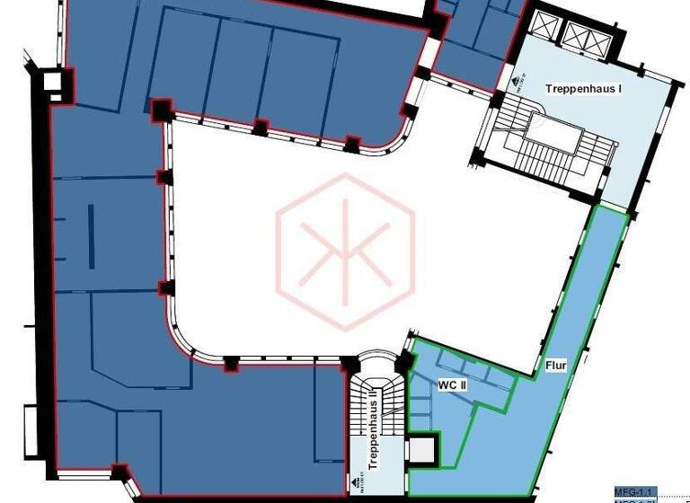 Bürofläche zur Miete 10 € 433 m² Bürofläche Neustadt Hamburg 20354