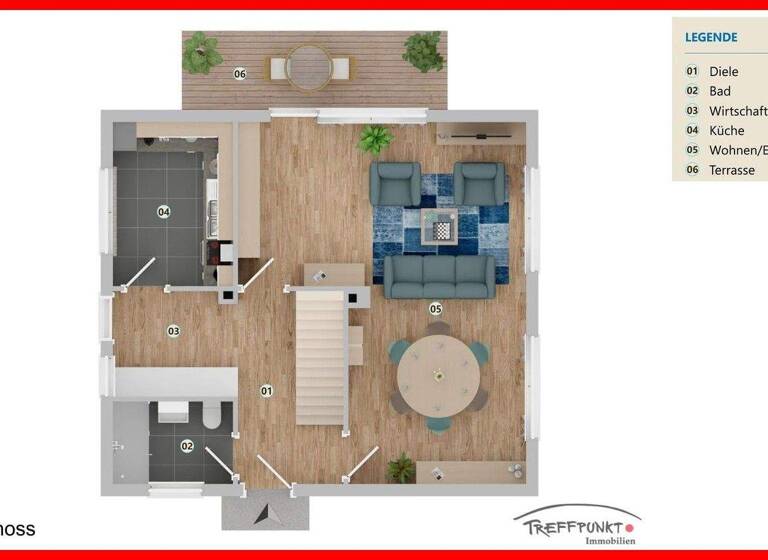 Einfamilienhaus zum Kauf 165.000 € 4 Zimmer 90 m² 651 m² Grundstück Hinte 26759