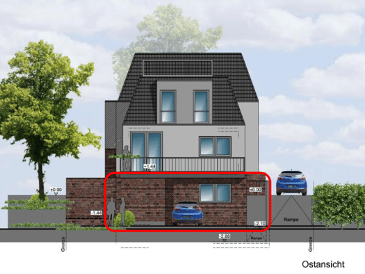 Terrassenwohnung zum Kauf - Erstbezug 391.100 € 3 Zimmer 86 m² 3 Geschosse frei ab sofort Donnerschwee Oldenburg 26123