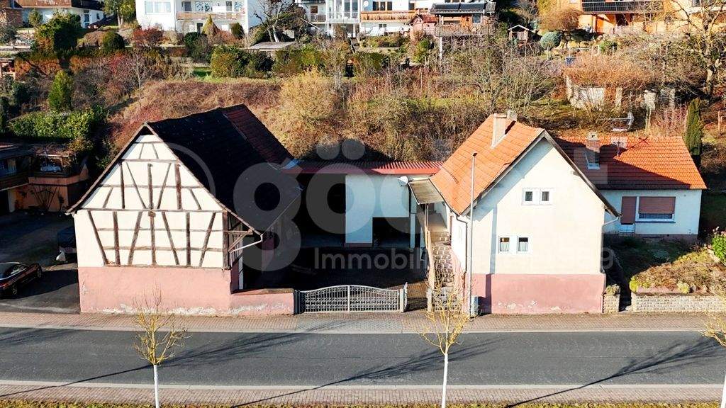 Einfamilienhaus zum Kauf provisionsfrei 245.000 € 7 Zimmer 171,5 m² 1.429 m² Grundstück Großlaudenbach Kleinkahl 63828