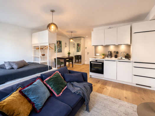 Studio zur Miete 790 € 1 Zimmer 28,1 m² 5 Geschosse frei ab sofort St Johannis Nürnberg 90427