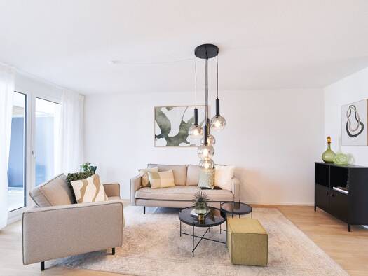 Wohnung zum Kauf - Neubau provisionsfrei 279.900 € 2 Zimmer 48 m² Geschoss 1/3 Wolfgang Hanau 63457