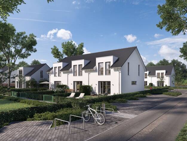 Reihenendhaus zum Kauf - Erstbezug provisionsfrei 312.000 € 4 Zimmer 108 m² 180 m² Grundstück Stadtgebiet Furtwangen im Schwarzwald 78120