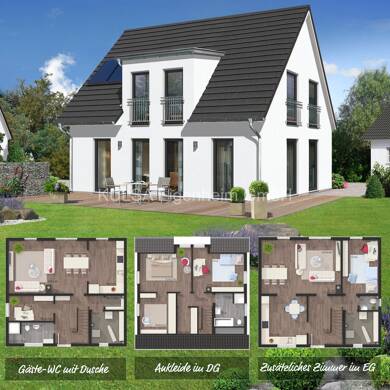 Einfamilienhaus zum Kauf 250.420 € 4 Zimmer 130 m² 700 m² Grundstück Mittelweg 0 Gerstungen Gerstungen 99834