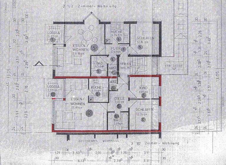 Wohnung zum Kauf 175.000 € 3,5 Zimmer 70 m² 2. Geschoss Gaisbach Künzelsau / Gaisbach 74653