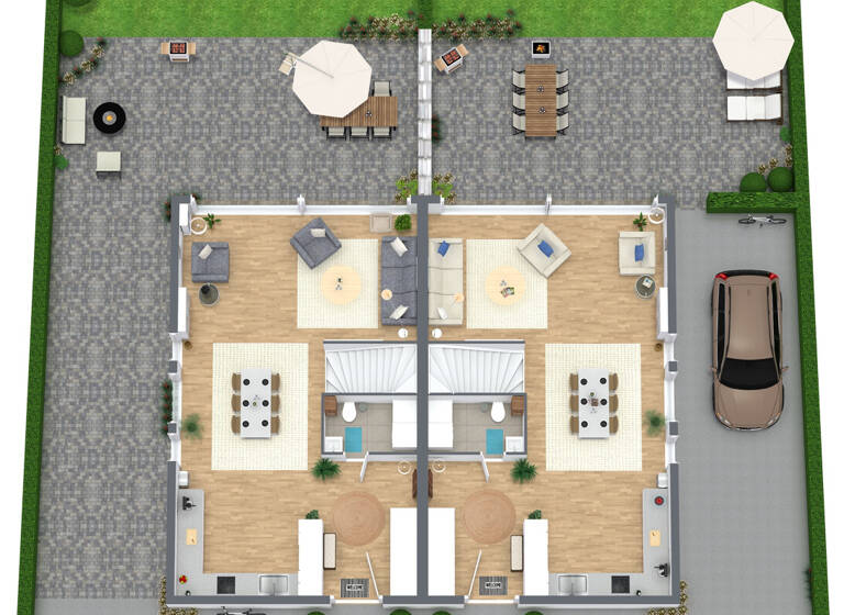 Doppelhaushälfte zum Kauf 865.000 € 3 Zimmer 94,5 m² 278 m² Grundstück Mauritz Münster / Ost 48155