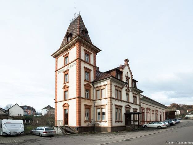 Bürogebäude zum Kauf provisionsfrei als Kapitalanlage geeignet 549.000 € 1.000 m² 1.556 m² Grundstück Murgtalstraße 13 Murg Murg 79730